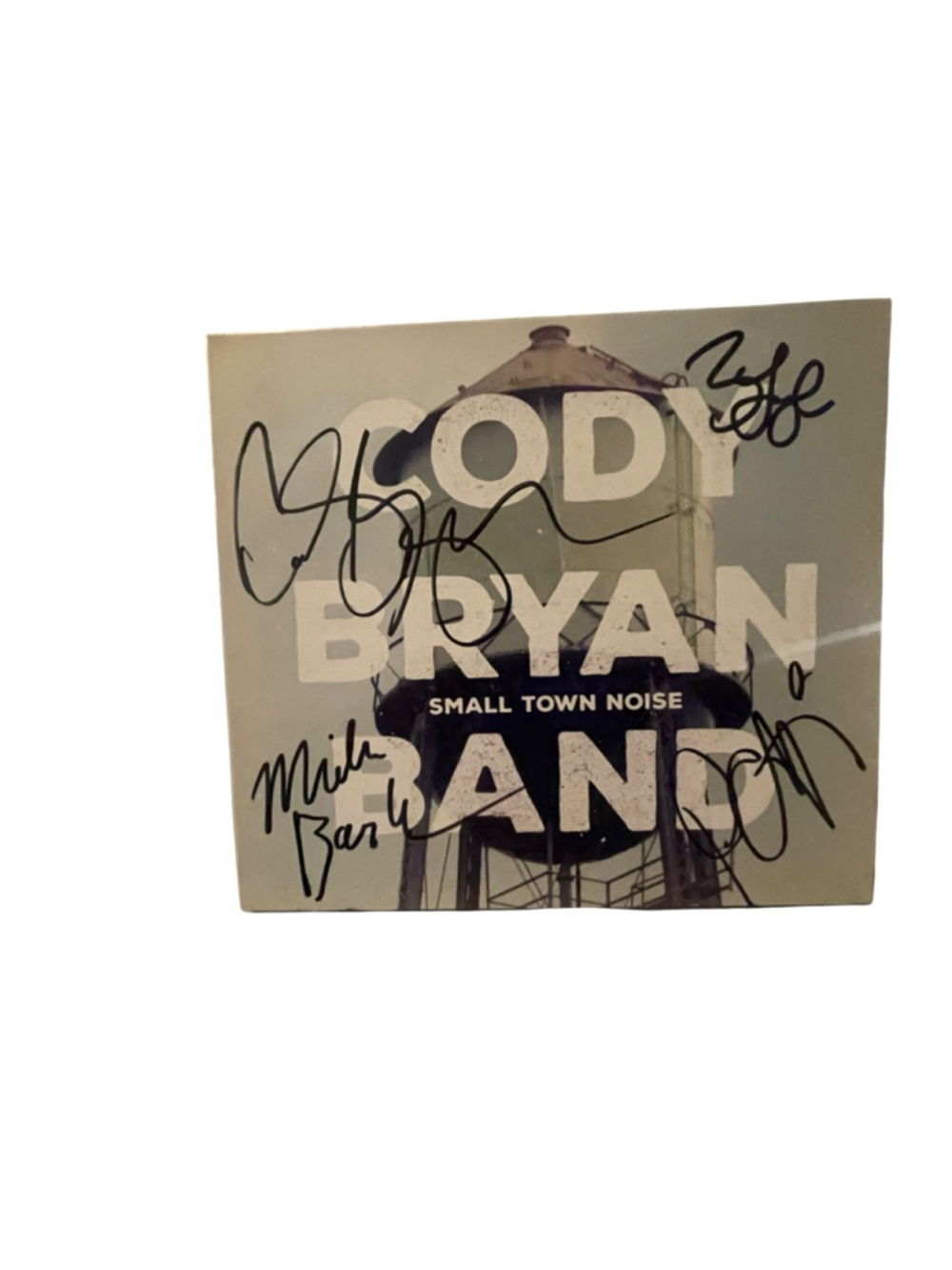 Autographed signed Cody Bryan Band Small Town Noise CD - brand new